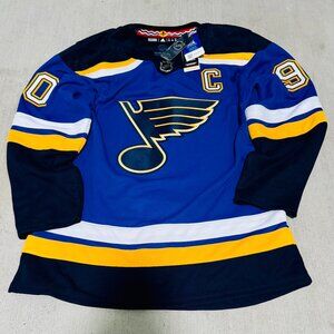 Adidas Men's St Louis Blues #90 Ryan O'Reilly Authentic NHL Jersey Size 44